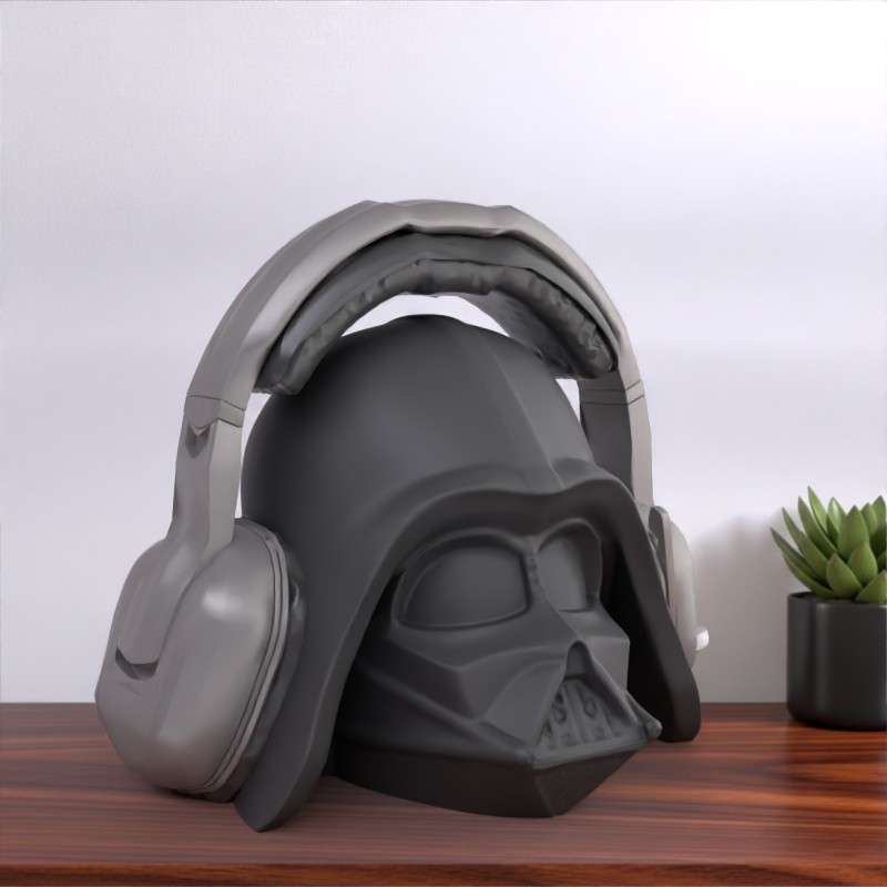 Darth Vader Headphone Stand – Star Wars Inspired Desk Organizer | Perfect Gift for Gamers, Star Wars Fans, and Music Lovers